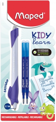 Pix Maped, kidy learn magic si 2 rezerve blister, diverse culori